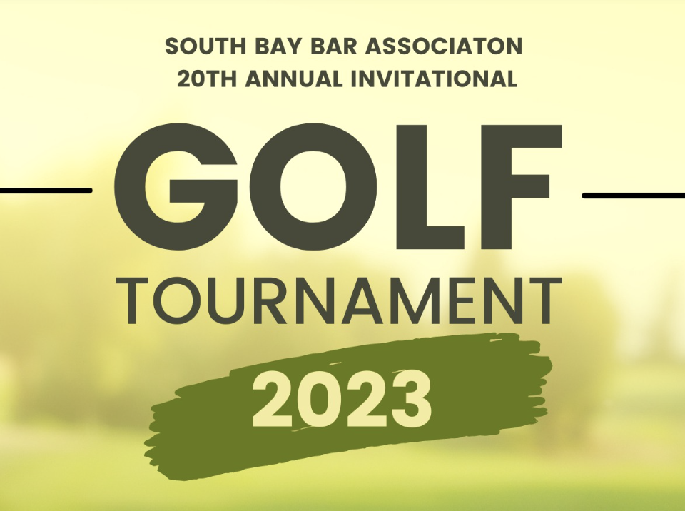 South Bay Bar Association Golf Tournament